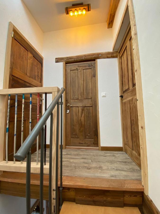 La Grange Auguste Avec Sauna Jacuzzi Venosc Bagian luar foto